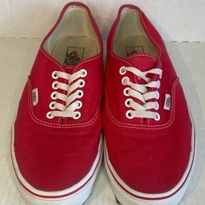 Vans Red Man Sneakers